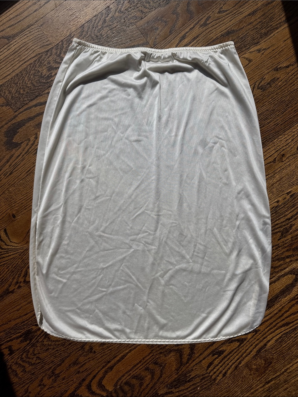 Wonder Maid Vintage UnionMade White Half Slip Elastic Waist Small